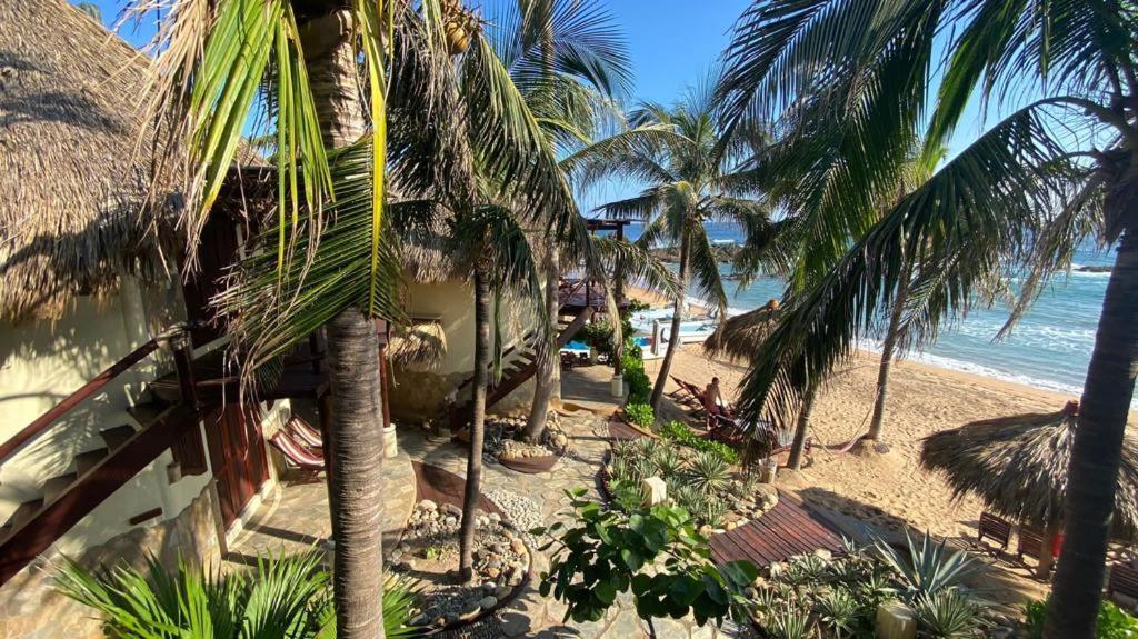 Cabanas Punta Placer San Agustinillo Kültér fotó