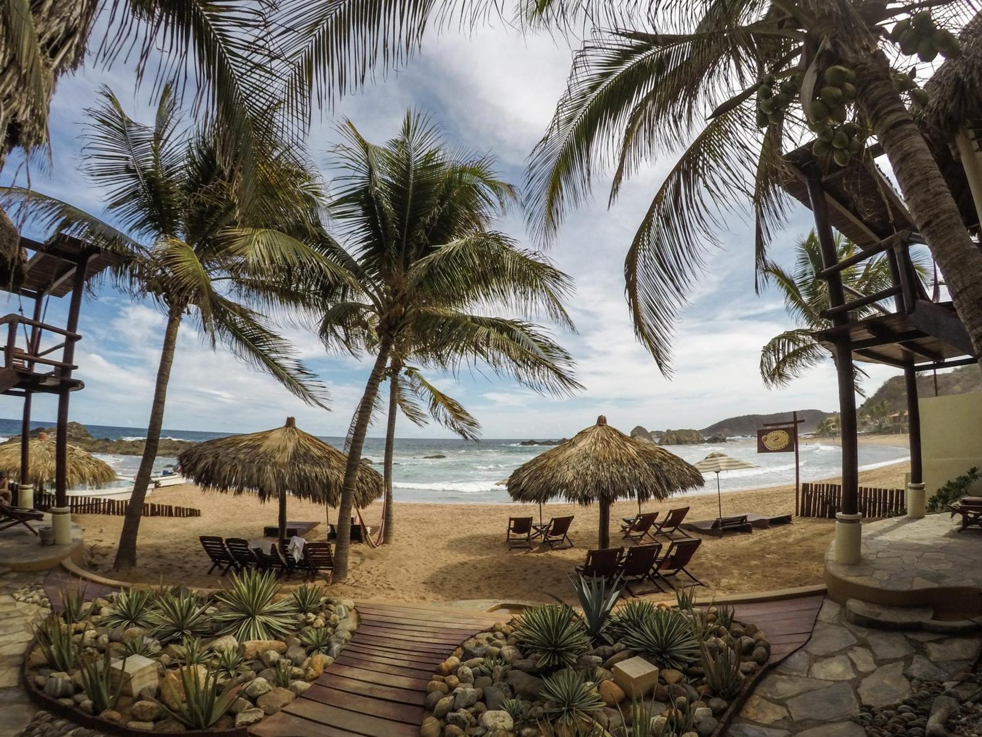 Cabanas Punta Placer San Agustinillo Kültér fotó