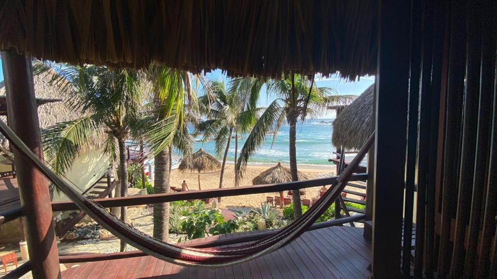 Cabanas Punta Placer San Agustinillo Kültér fotó